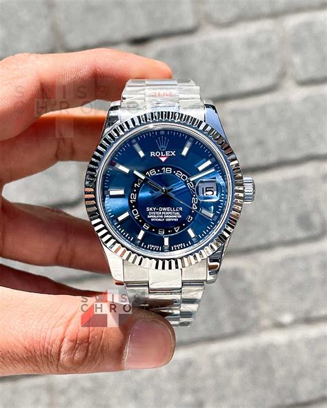 rolex sky-dweller oyster perpetual price|rolex sky dweller blue 2022.